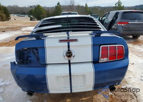 2007 Ford Mustang Gt из США, поврежденный, VIN 1ZVHT82H575230784